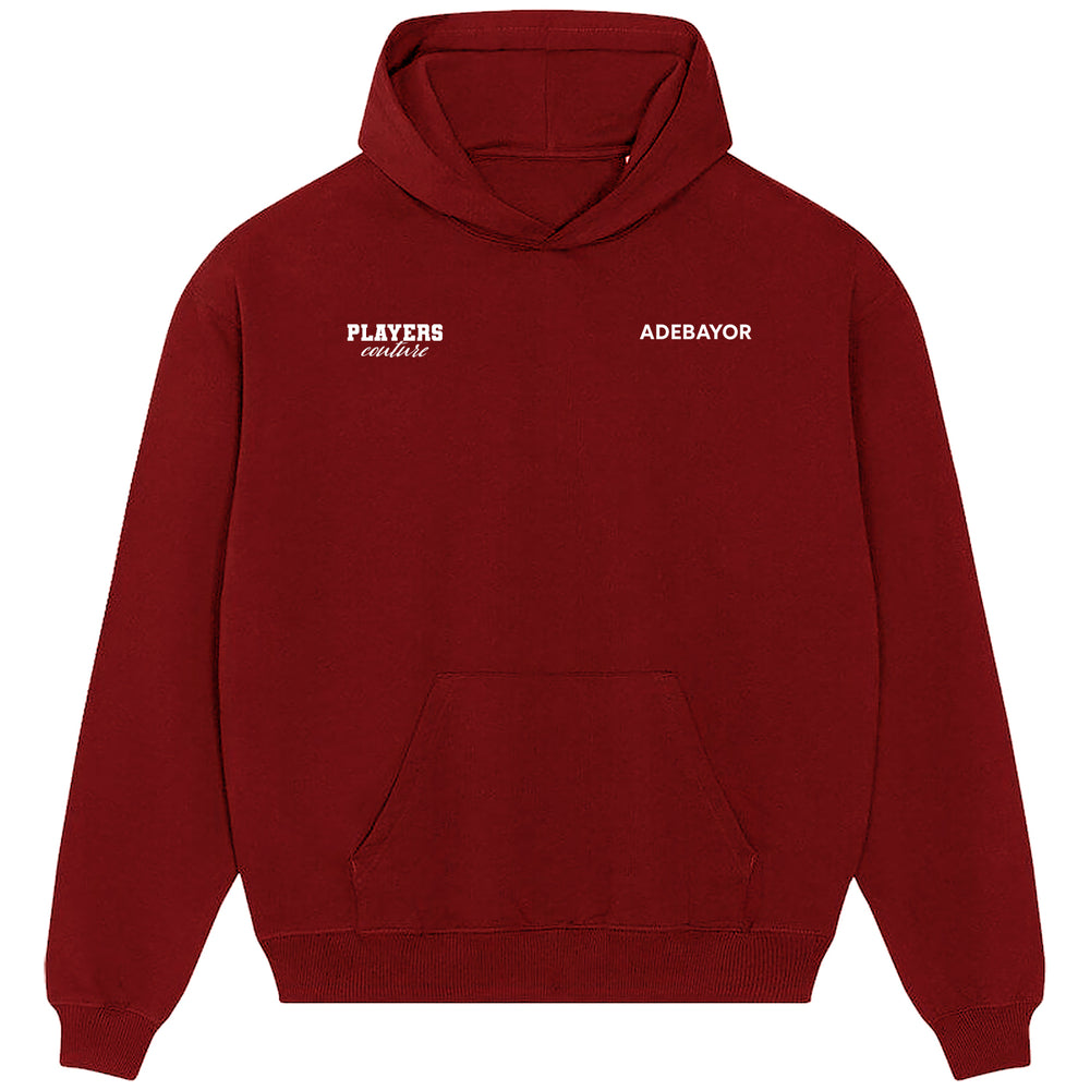 Emmanuel Adebayor Logo Players Couture Men's Casual Hoodie Red