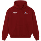Adel Taarabt hoodie – red men's hoodie featuring the Adel Taarabt Players Couture logo