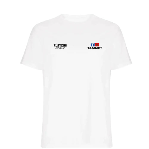 Adel Taarabt t-shirt – white men's t-shirt featuring the Adel Taarabt Players Couture logo