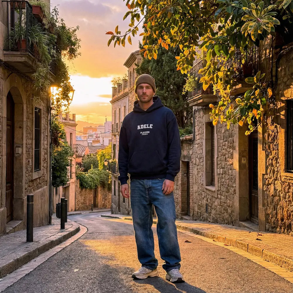 Adele Players Couture Men's Casual Hoodie