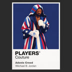 Adonis Creed Adonis Creed in the ring, building a boxing identity beyond his father's name Icon Frame artwork in black