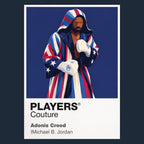 Adonis Creed Adonis Creed in the ring, building a boxing identity beyond his father's name Icon Frame artwork in navy