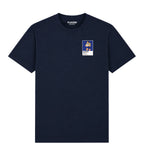 Adrian Morley Warrington Wolves rugby league T-shirt mens navy tshirt