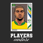 Adriano World Cup Sticker Kids Hoodie – adriano black Players Couture design