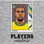Adriano World Cup Sticker Men's Hoodie – adriano grey Players Couture design