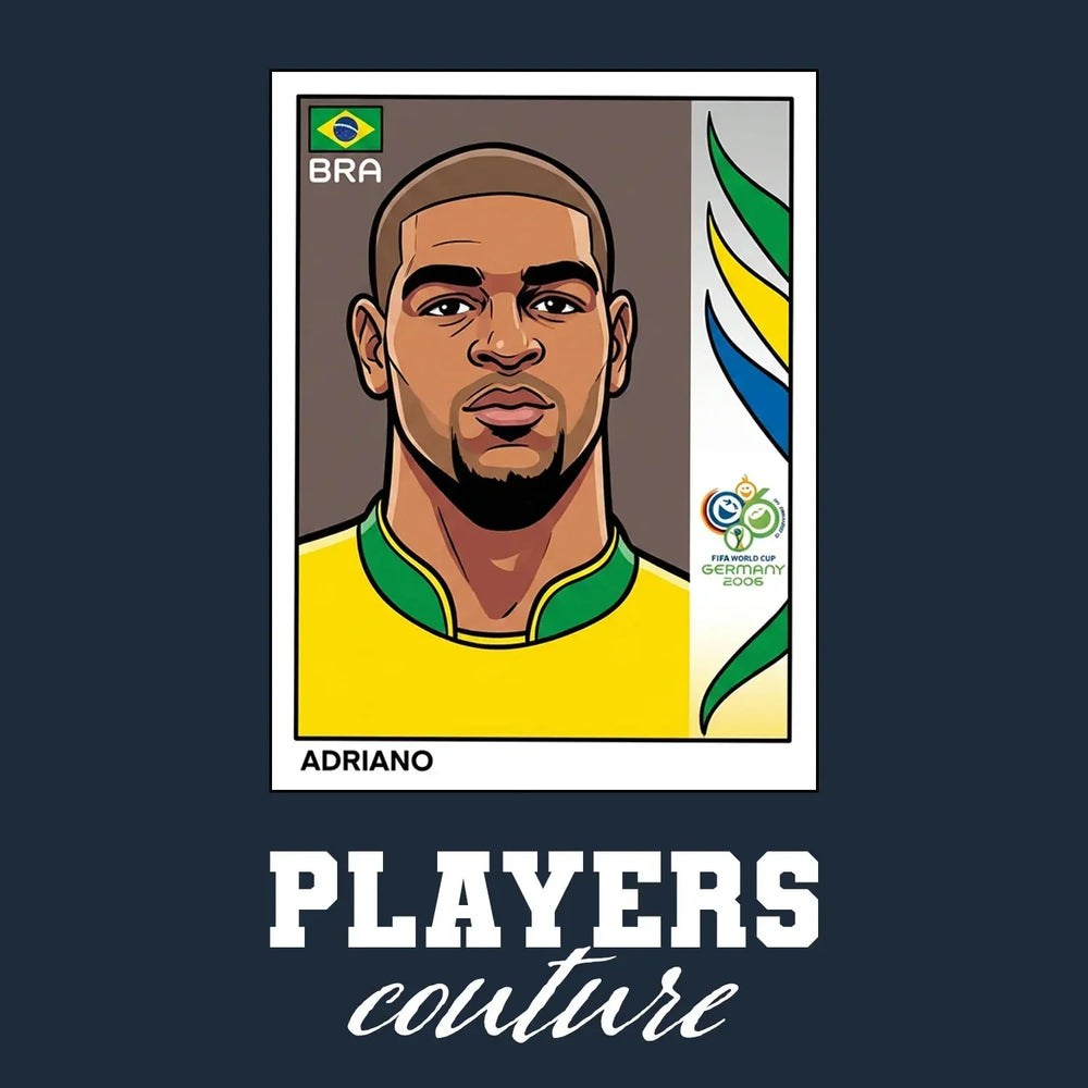 Adriano World Cup Sticker Kids Hoodie – adriano navy Players Couture design