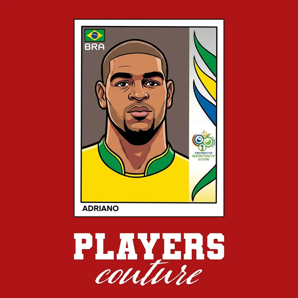 Adriano World Cup Sticker Kids Hoodie – adriano red Players Couture design