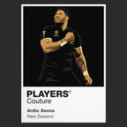 Ardie Savea Rugby Union Icon Frame Men's T-Shirt