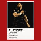 Ardie Savea Rugby Union Icon Frame Men's T-Shirt