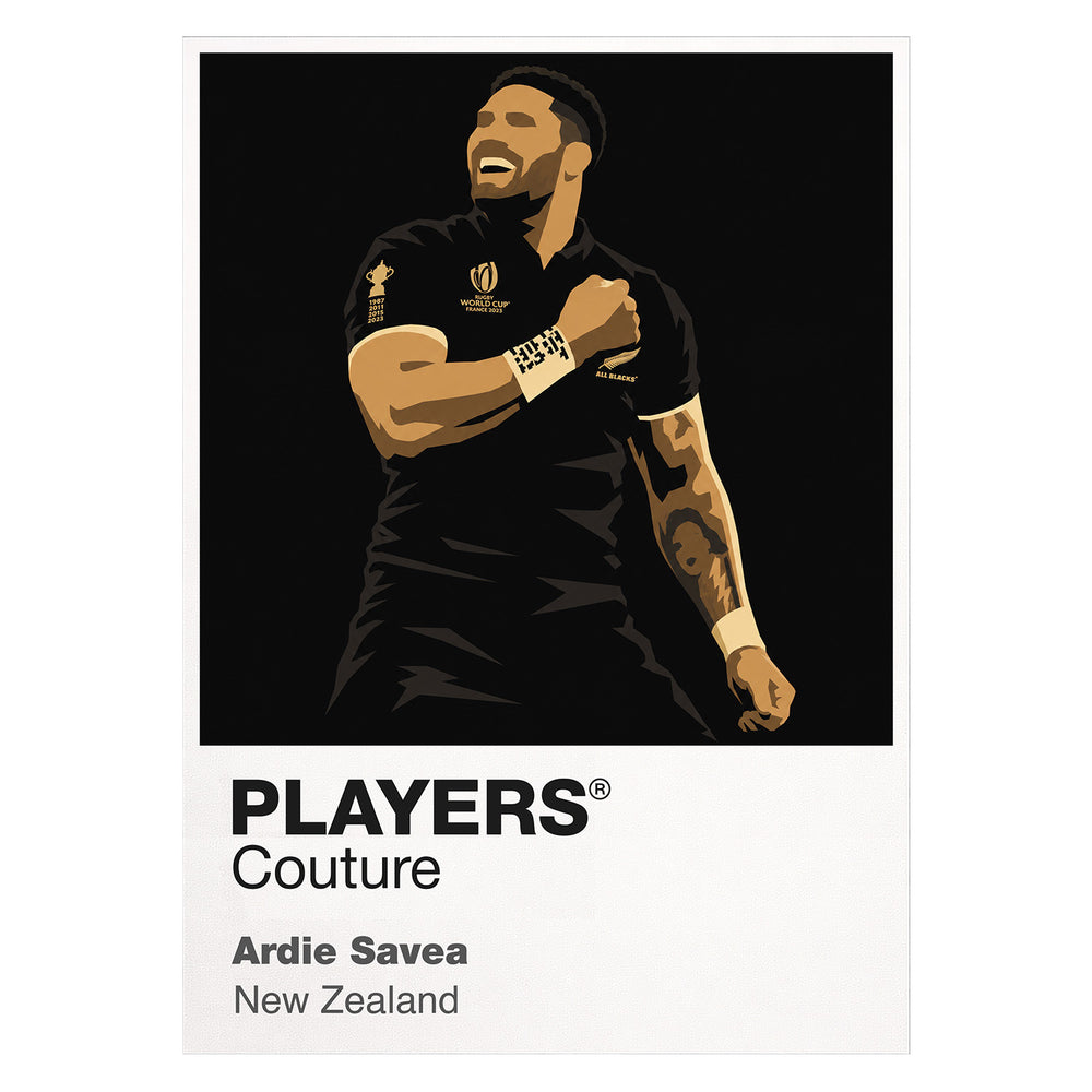 Ardie Savea Rugby Union Icon Frame Men's T-Shirt