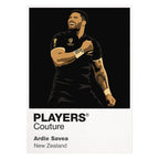 Ardie Savea Rugby Union Icon Frame Men's T-Shirt