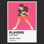 Agustín Tapia Padel Icon Frame Men's Hoodie
