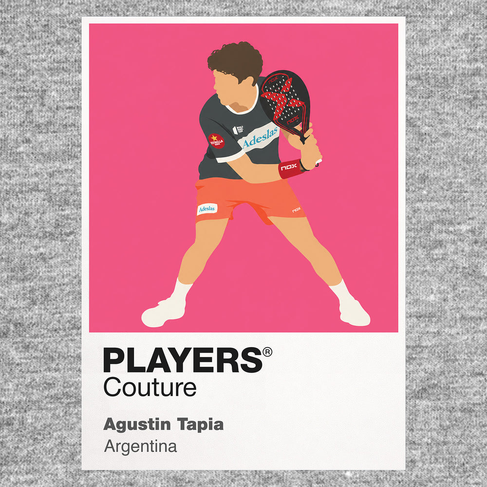 Agustín Tapia Padel Icon Frame Men's Hoodie