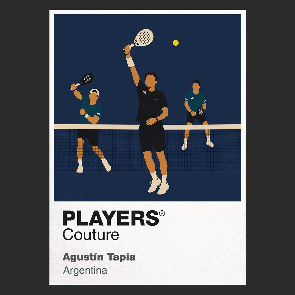 Agustín Tapia 2 Padel Icon Frame Men's T-Shirt – image 14