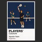Agustín Tapia 2 Padel Icon Frame Men's T-Shirt – image 14