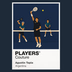 Agustín Tapia 2 Padel Icon Frame Men's T-Shirt – image 13