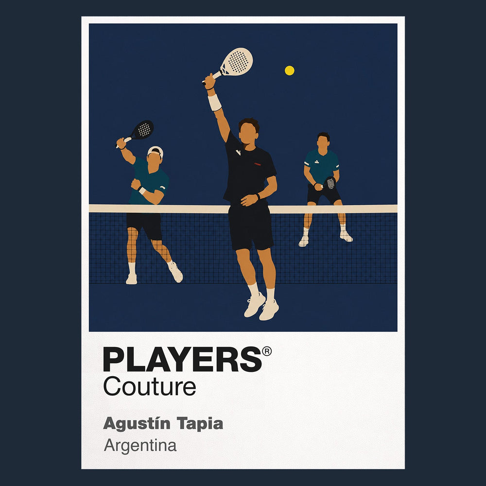 Agustín Tapia 2 Padel Icon Frame Men's Hoodie – image 1