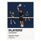 Agustín Tapia 2 Padel Icon Frame Men's T-Shirt – image 1