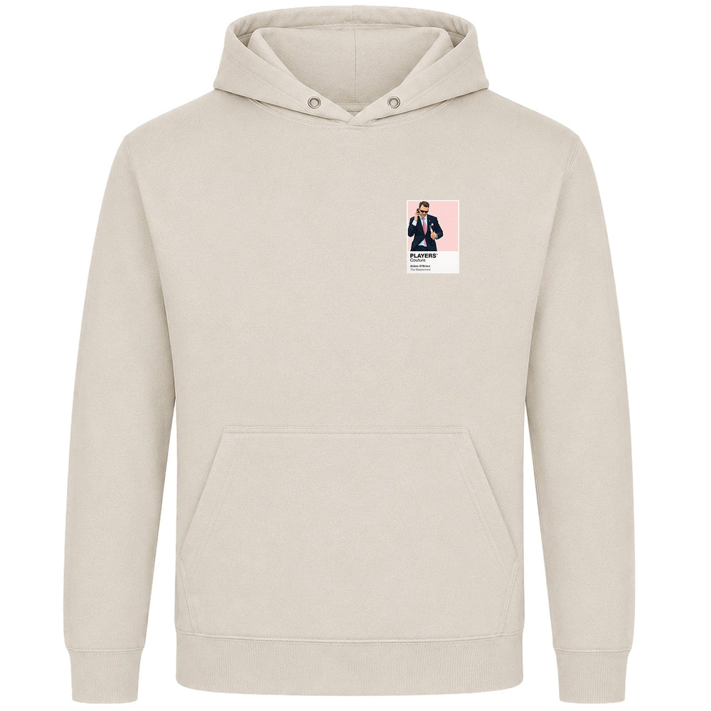 Aidan O’Brien horse racing hoodie – mens stone hoodie view