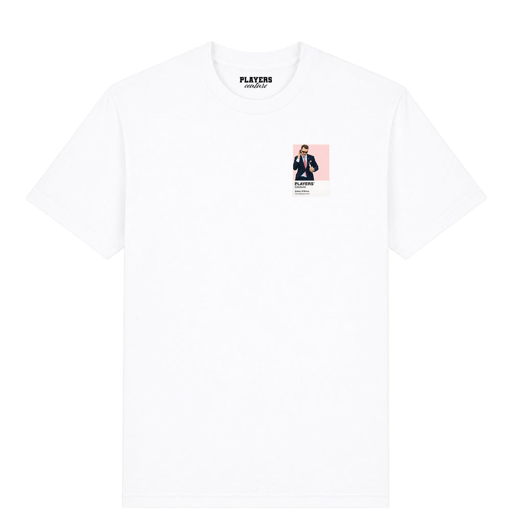 Aidan O’Brien horse racing T-shirt – mens white tshirt view