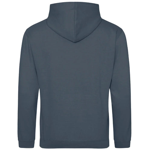 Essentials Collection hoodie – blue men's hoodie with white Essentials Collection letters and Players Couture logo on the