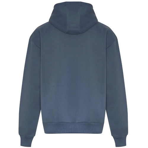 Essentials Collection hoodie – blue men's hoodie with white Essentials Collection letters and Players Couture logo on the