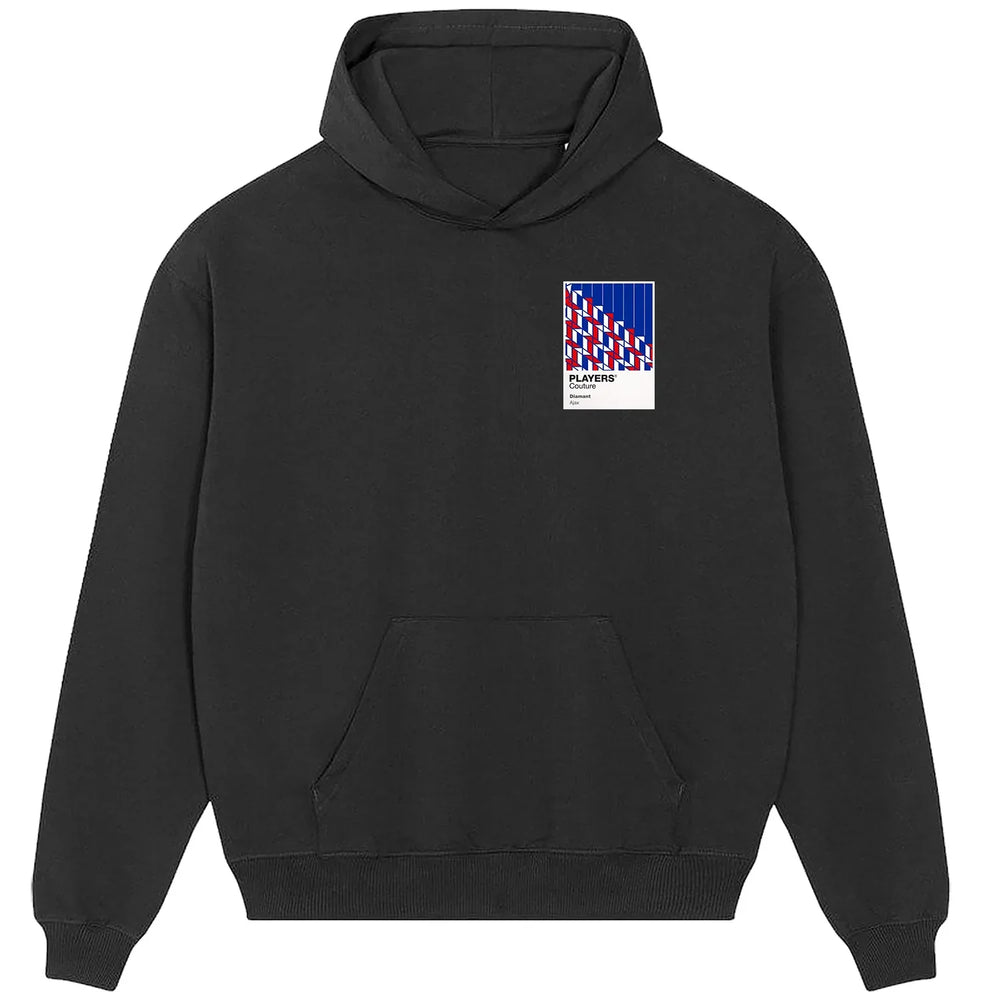 Ajax Diamant Classic Football Shirt Colours Frame Men's Hoodie