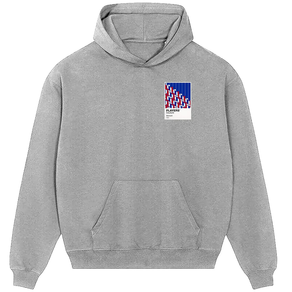 Ajax Diamant Classic Football Shirt Colours Frame Men's Hoodie