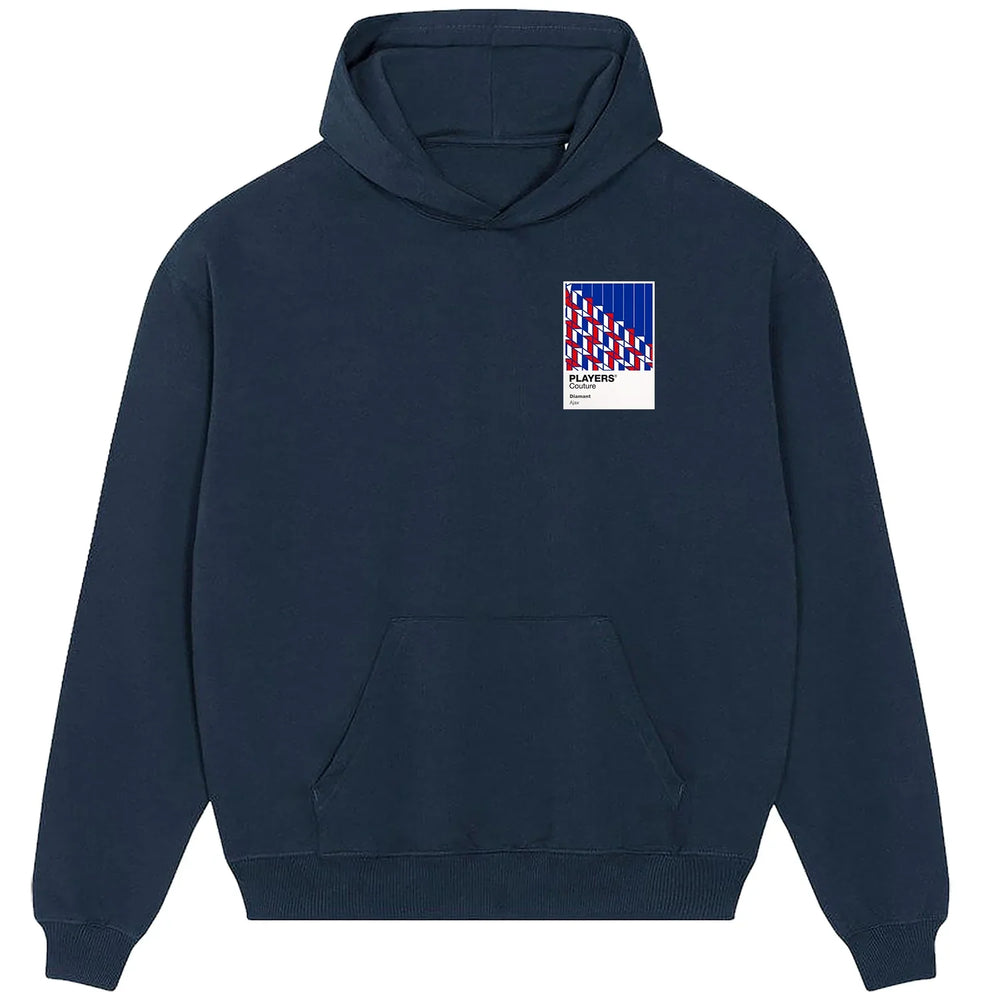 Ajax Diamant Classic Football Shirt Colours Frame Men's Hoodie