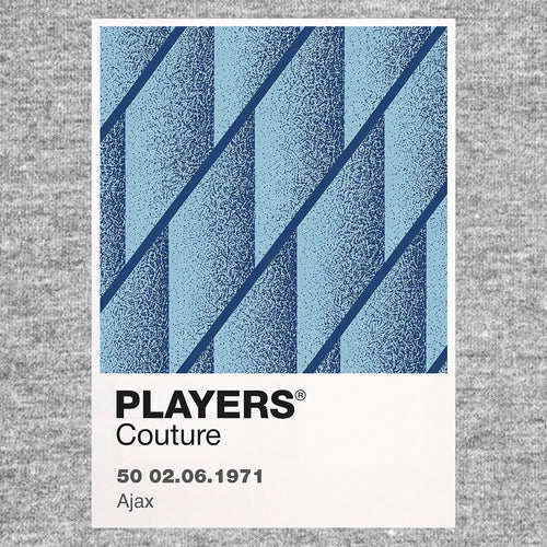 Ajax Grey Classic Football Shirt Colours Frame - Icon Design