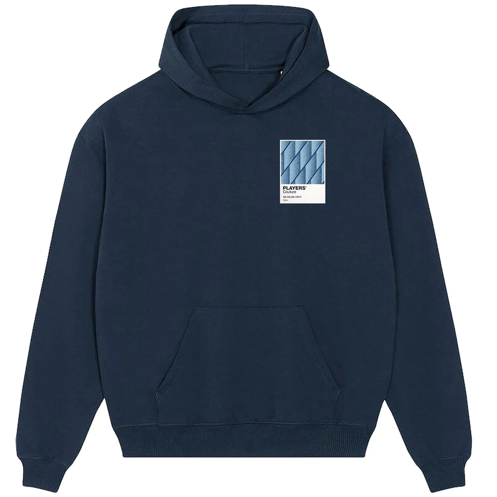 Ajax Grey Classic Football Shirt Colours Frame Men's Hoodie