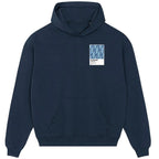 Ajax Grey Classic Football Shirt Colours Frame Men's Hoodie