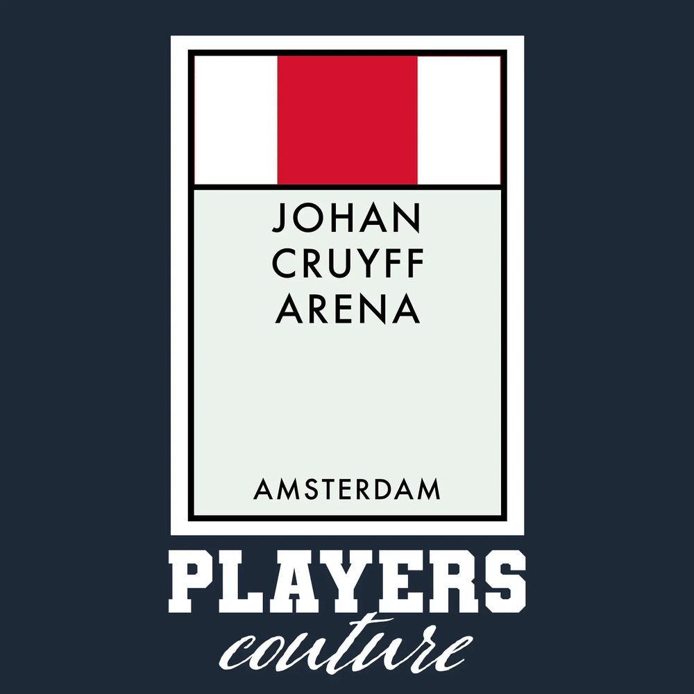 Ajax Monopoly Card Players Couture Men's Hoodie - Navy / S | Ajax, Football, Hoodies, Men's, Monopoly Card Collection, Volume 2