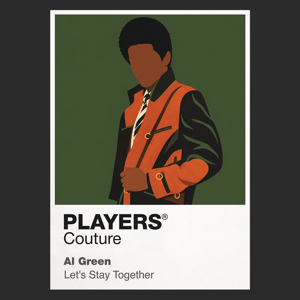 Al Green Al Green's elegant Memphis-soul stage presence Icon Frame artwork in black