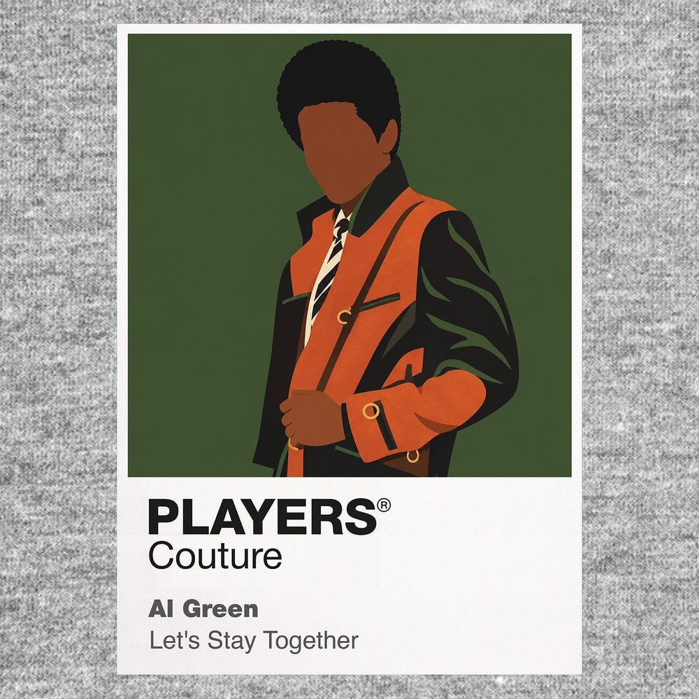 Al Green Al Green's elegant Memphis-soul stage presence Icon Frame artwork in grey