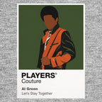 Al Green Al Green's elegant Memphis-soul stage presence Icon Frame artwork in grey