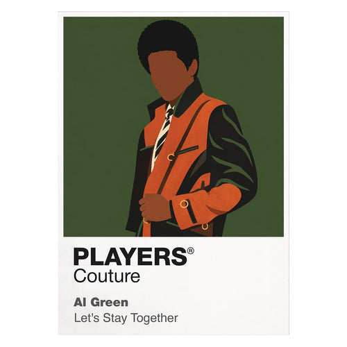 Al Green Al Green's elegant Memphis-soul stage presence Icon Frame artwork on white