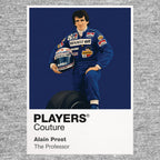 Alain Prost Formula 1 T-shirt – grey view