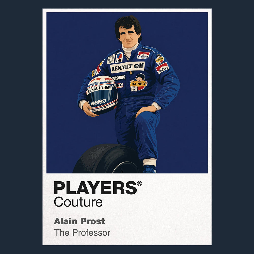 Alain Prost Formula 1 hoodie – navy view