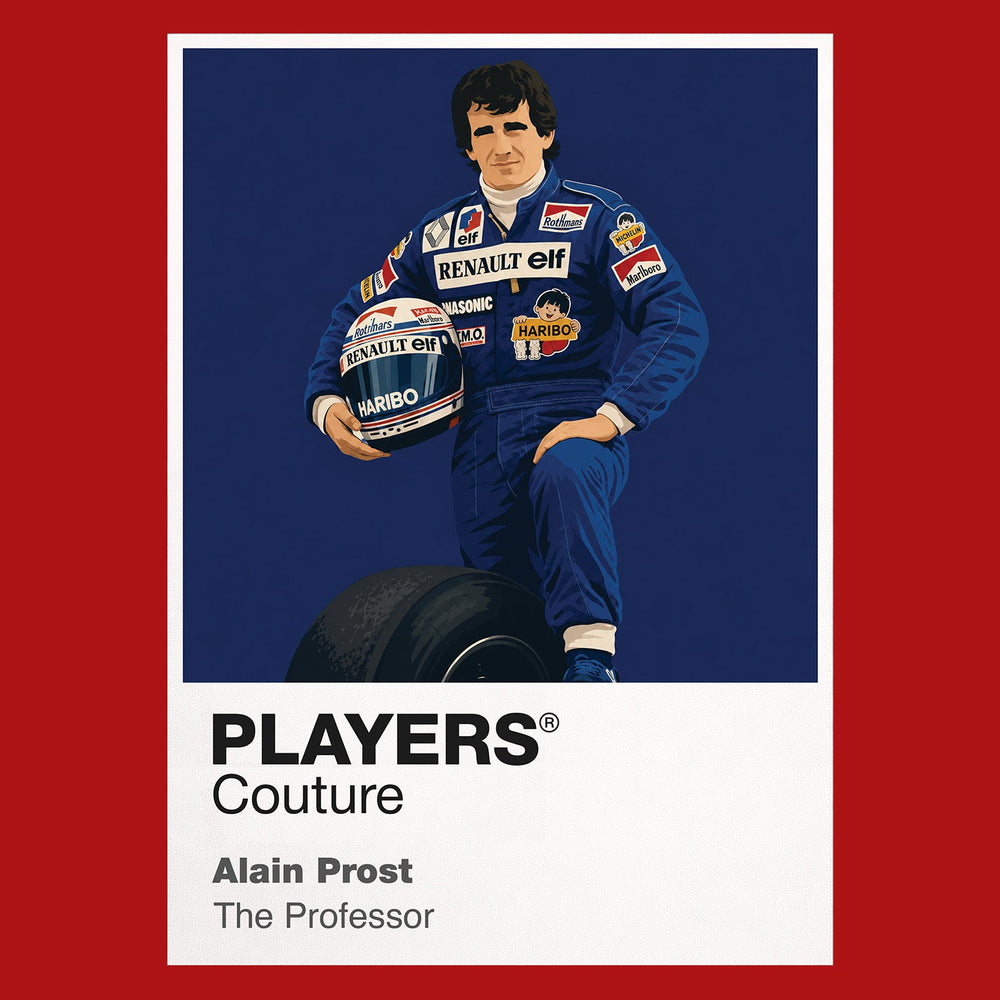 Alain Prost Formula 1 T-shirt – red view