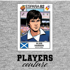 Alan Hansen World Cup Sticker Men's Hoodie – alan hansen 82 grey Players Couture design