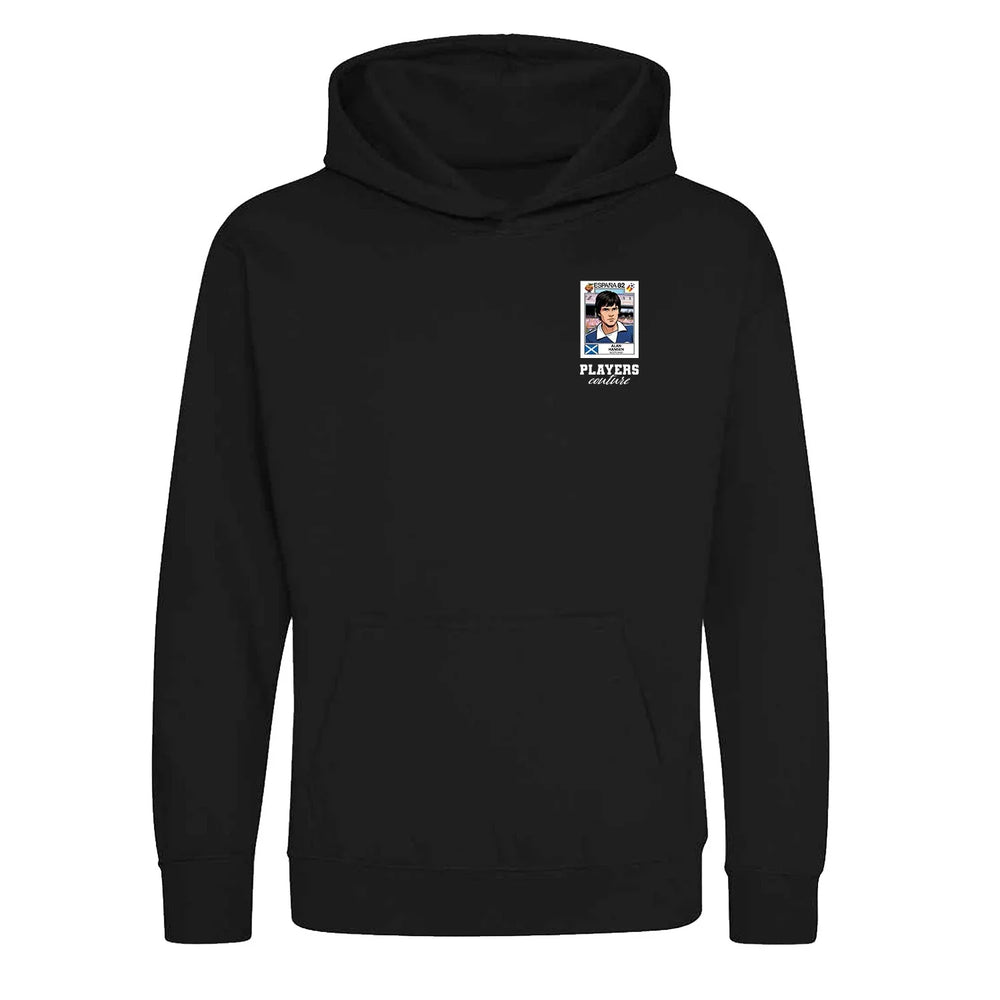 Alan Hansen World Cup Sticker Kids Hoodie – alan hansen 82 sticker kids black hoodie Players Couture design