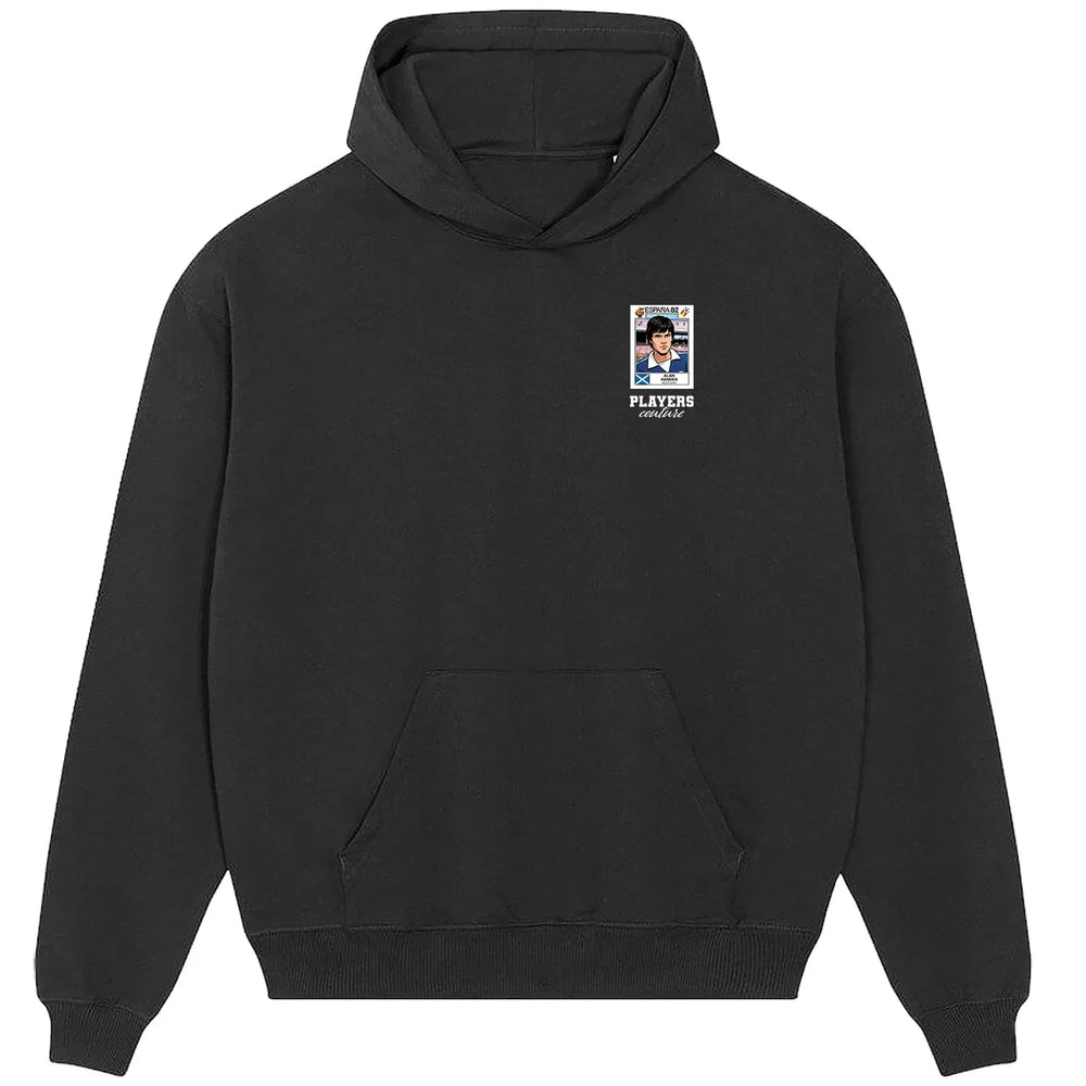 Alan Hansen World Cup Sticker Men's Hoodie – alan hansen 82 sticker mens black hoodie Players Couture design