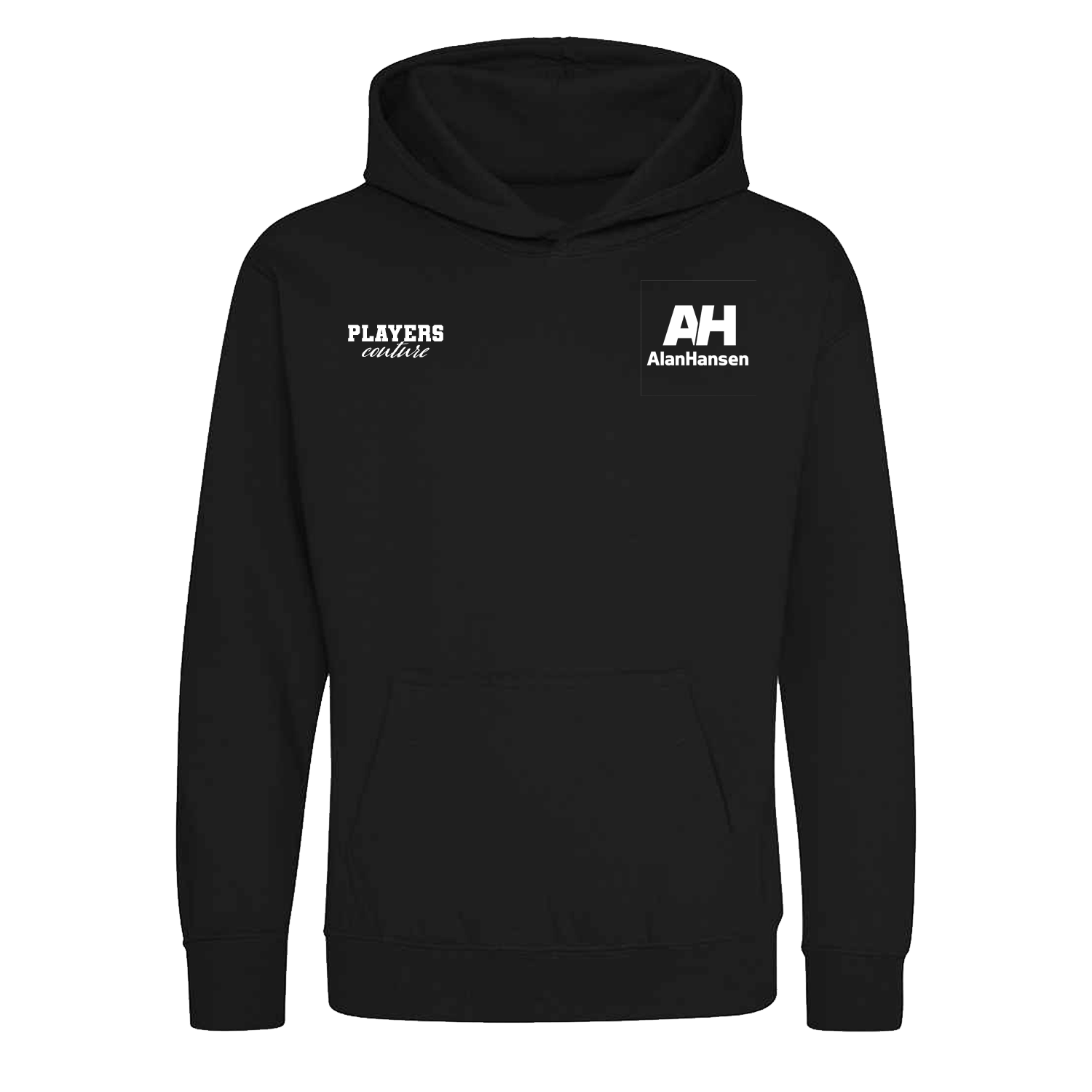 Alan Hansen Logo Players Couture Kids Hoodie Black