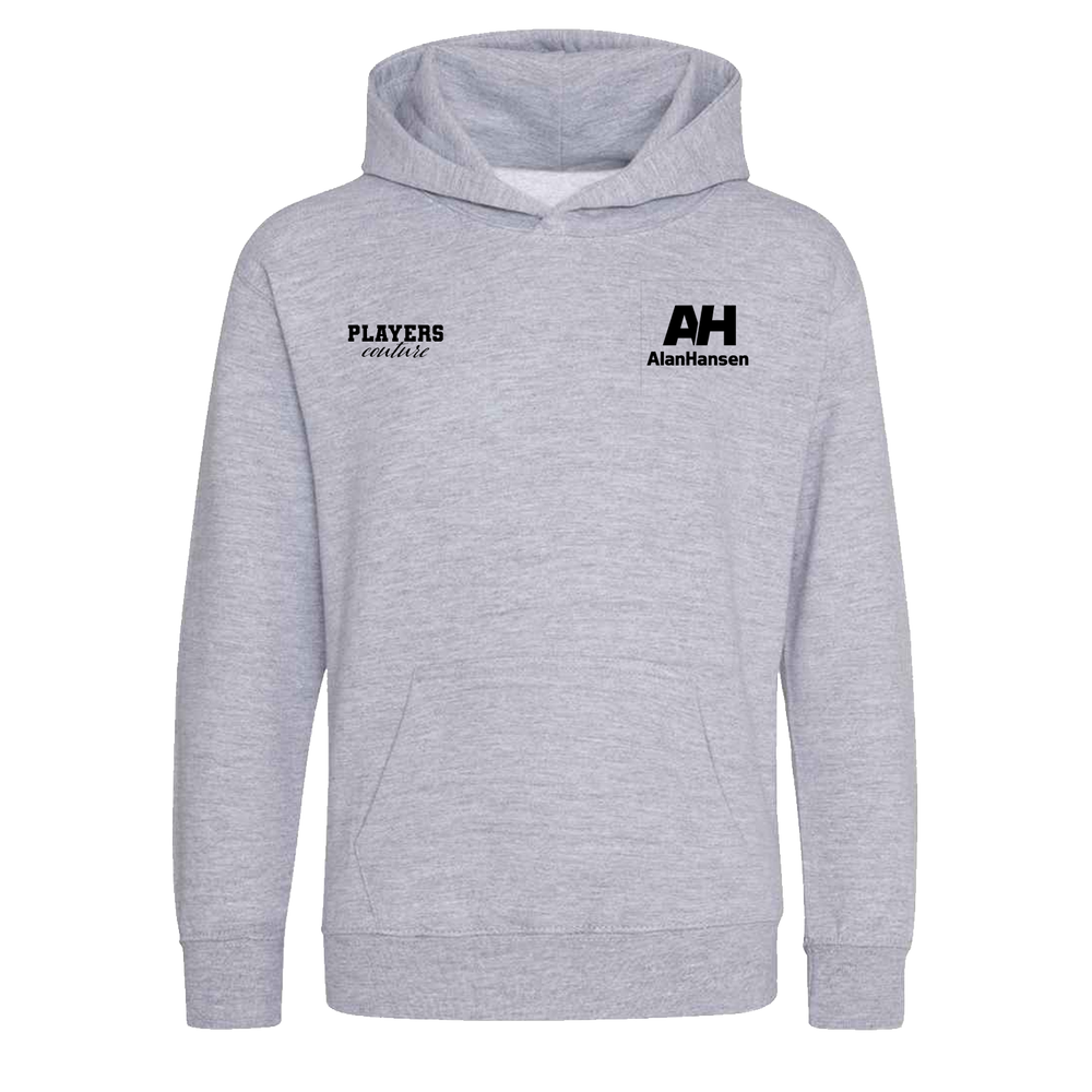 Alan Hansen Logo Players Couture Kids Hoodie Gray