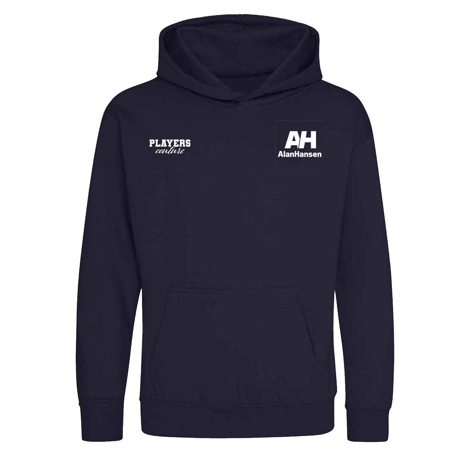 Alan Hansen Logo Players Couture Kids Hoodie Navy