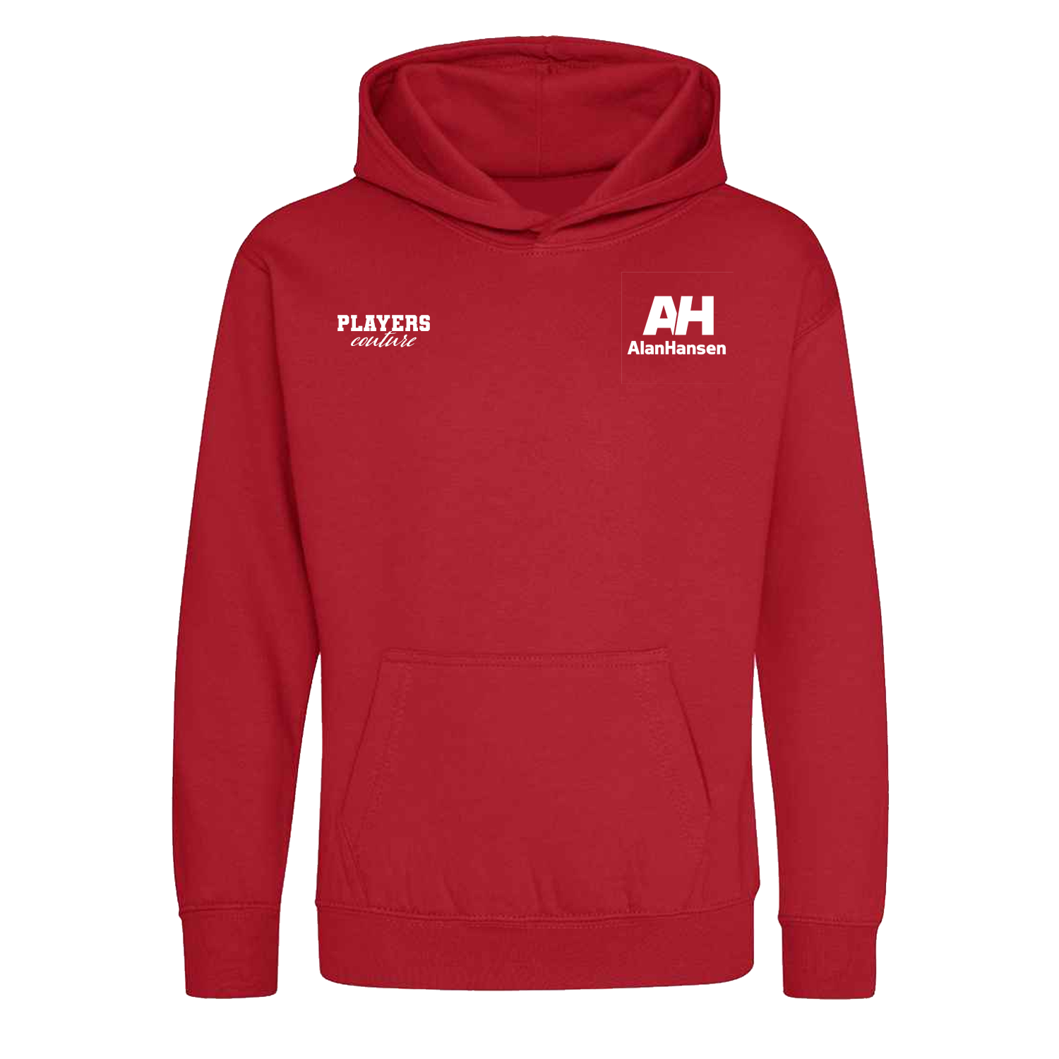Alan Hansen Logo Players Couture Kids Hoodie Red