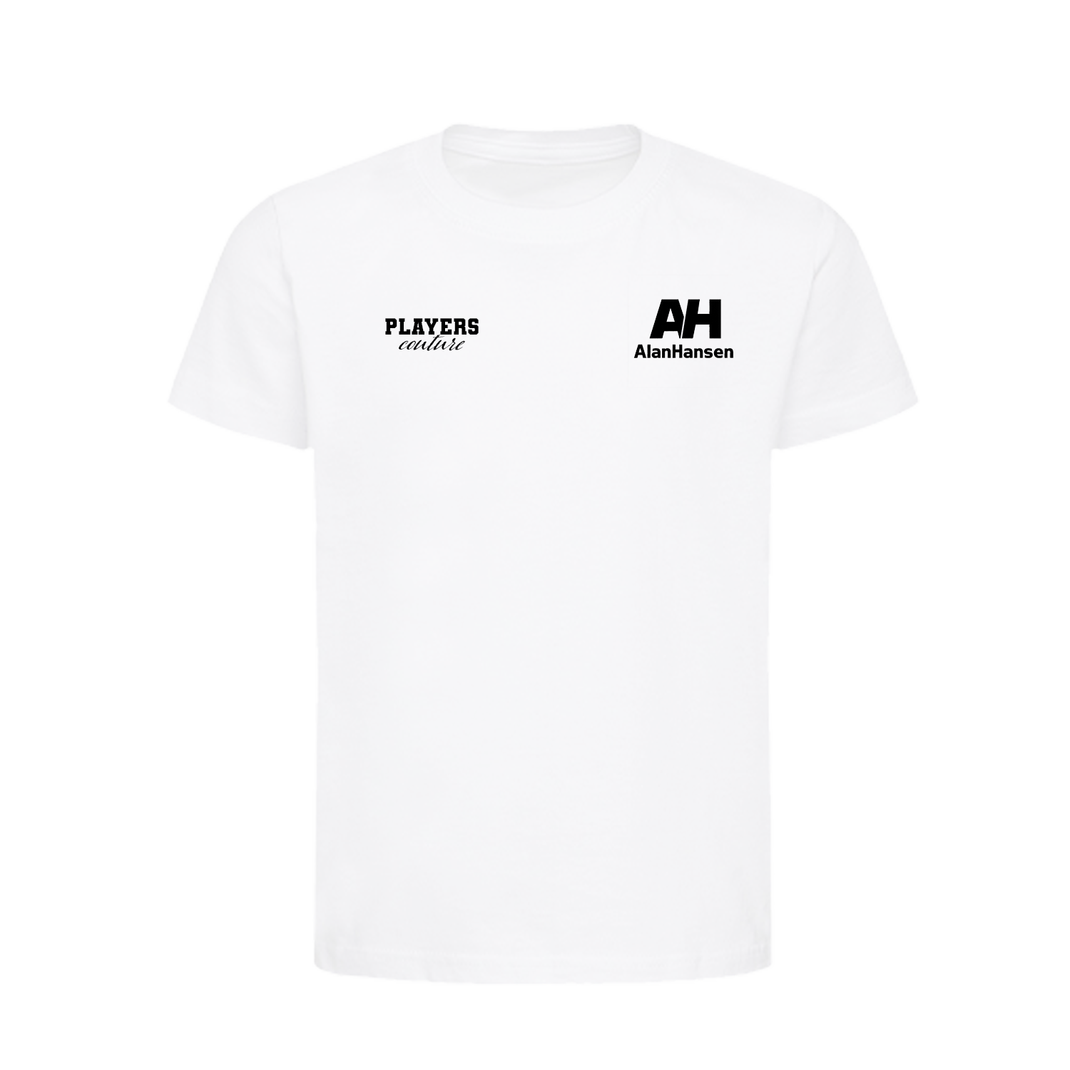 Alan Hansen Logo Players Couture Kids T-Shirt White