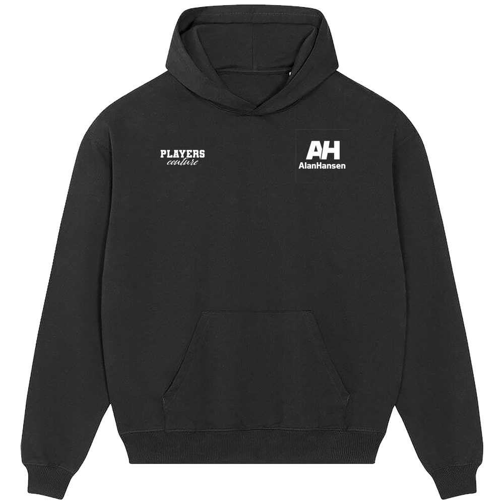 Alan Hansen Logo Players Couture Men's Casual Hoodie Black