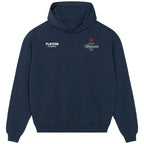 Alan Hansen Logo 2 Players Couture Men's Casual Hoodie Navy